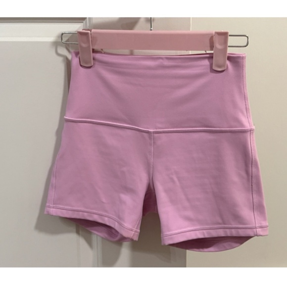 lululemon Align - High-Rise Short 4" - Size 4 - Light pink - Matching bra avail. - Picture 2 of 7